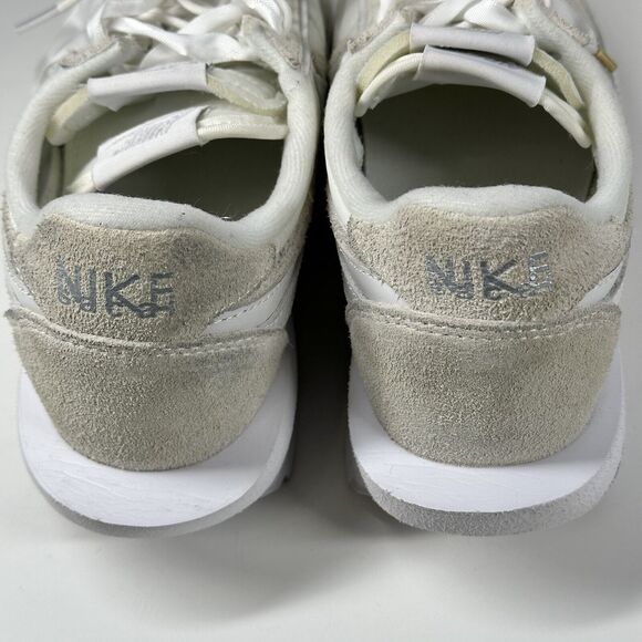 Nike Shoes LDWaffle x Sacai White Nylon Suede Mens Size 6 Sneakers - Picture 11 of 16